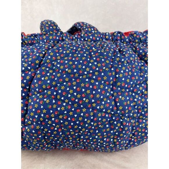 Vintage Patchwork Quilted Purse Handbag Sewing Bag - Picture 4 of 13